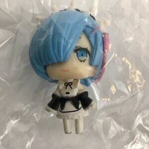 Re Zero Rem Maid Mini Figure or Keychain Anime Starting Life in Another World